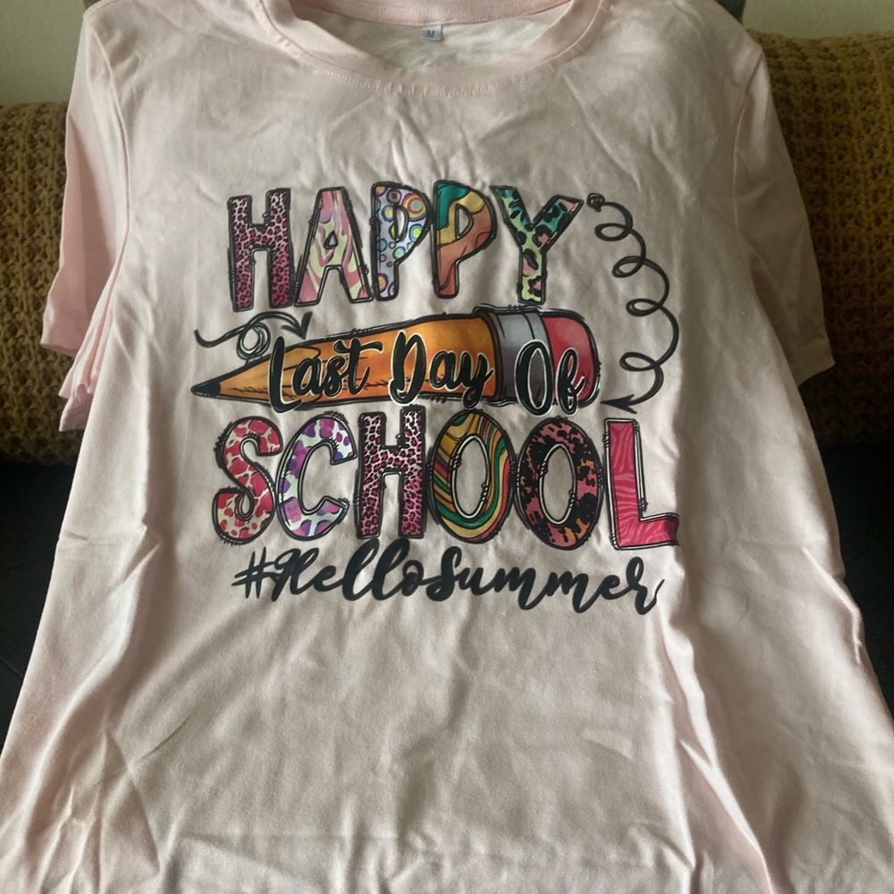 Kids Pink Graphic T-Shirt